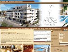 Tablet Screenshot of hotelairone.eu