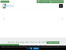 Tablet Screenshot of hotelairone.info
